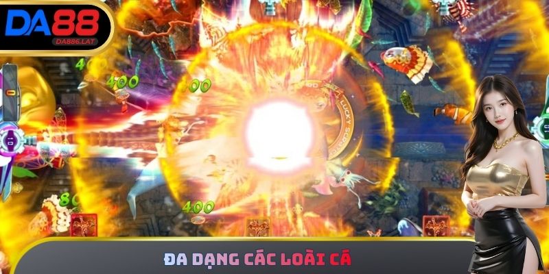 Đa dạng các loài cá